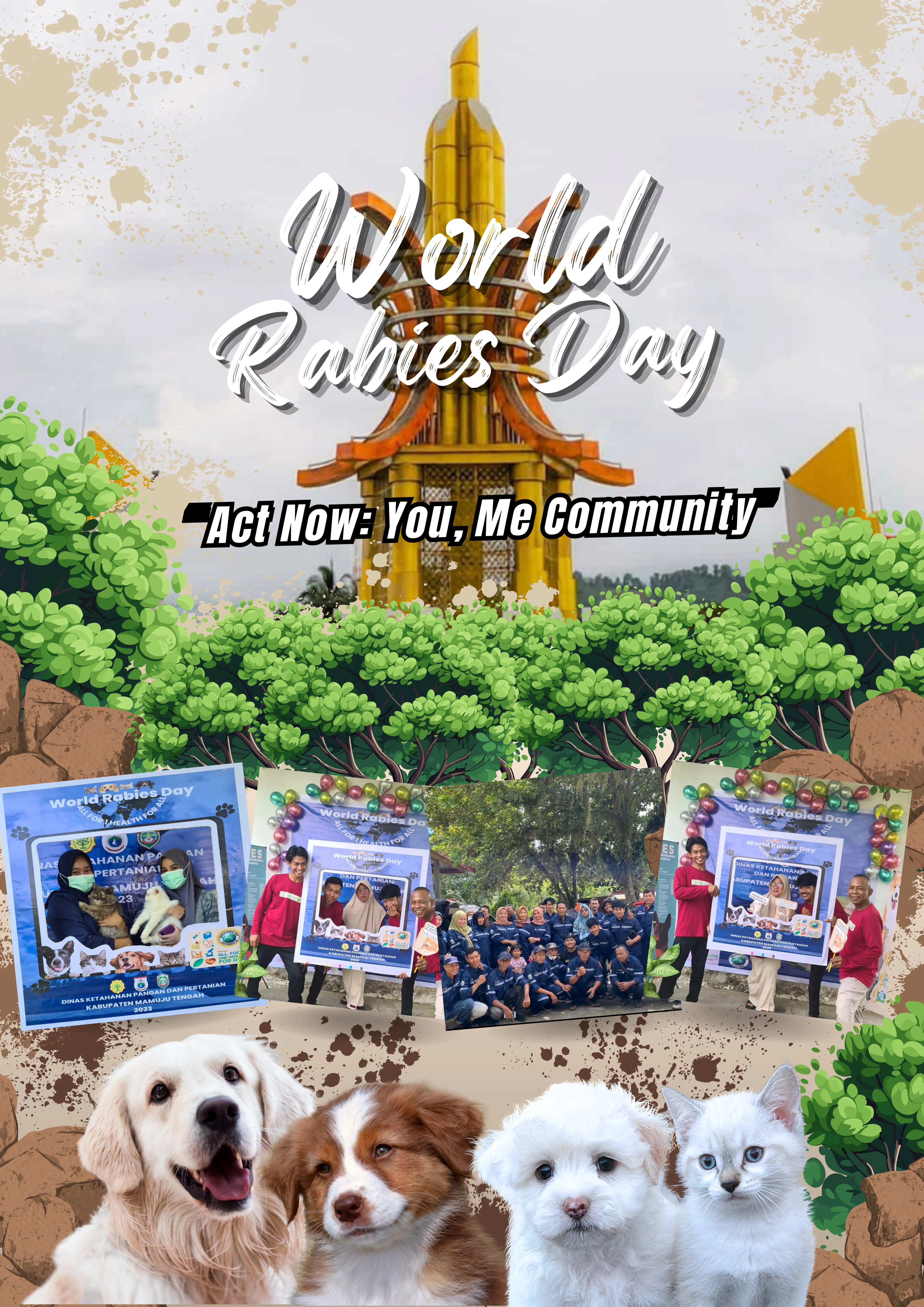 World Rabies Day 2025 – Bersama Cegah Rabies, Lindungi Hewan & Keluarga Kita