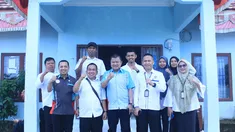 Kominfo Sulawesi barat dan Kominfo Mamuju Tengah, Tinjau Desa Waeputeh sebagai Pilot Project Desa Digital  Tahun 2025