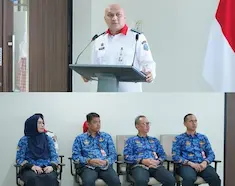 Pusbang SDM BSSN telah melaksanakan Pembukaan Pelatihan dan Sertifikasi Asisten Auditor Keamanan Informasi pada K/L/D Angkatan ke-7 dan ke-8 Badan Siber dan Sandi Negara T.A 2024 pada Selasa (17/9) di pusbang SDM BSSN.