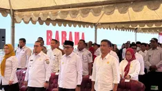 PEMKAB MAMUJU TENGAH IKUTI LAUNCHING 80.081 KOPERASI MERAH PUTIH SECARA DARING