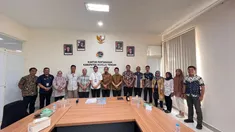 Rapat Integrasi Penataan Aset dan Penataan Akses Reforma Agraria di Kantor Pertanahan Kabupaten Mamuju Tengah